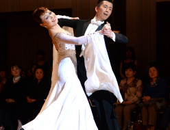 danceforever2014長崎　富田組白ドレス